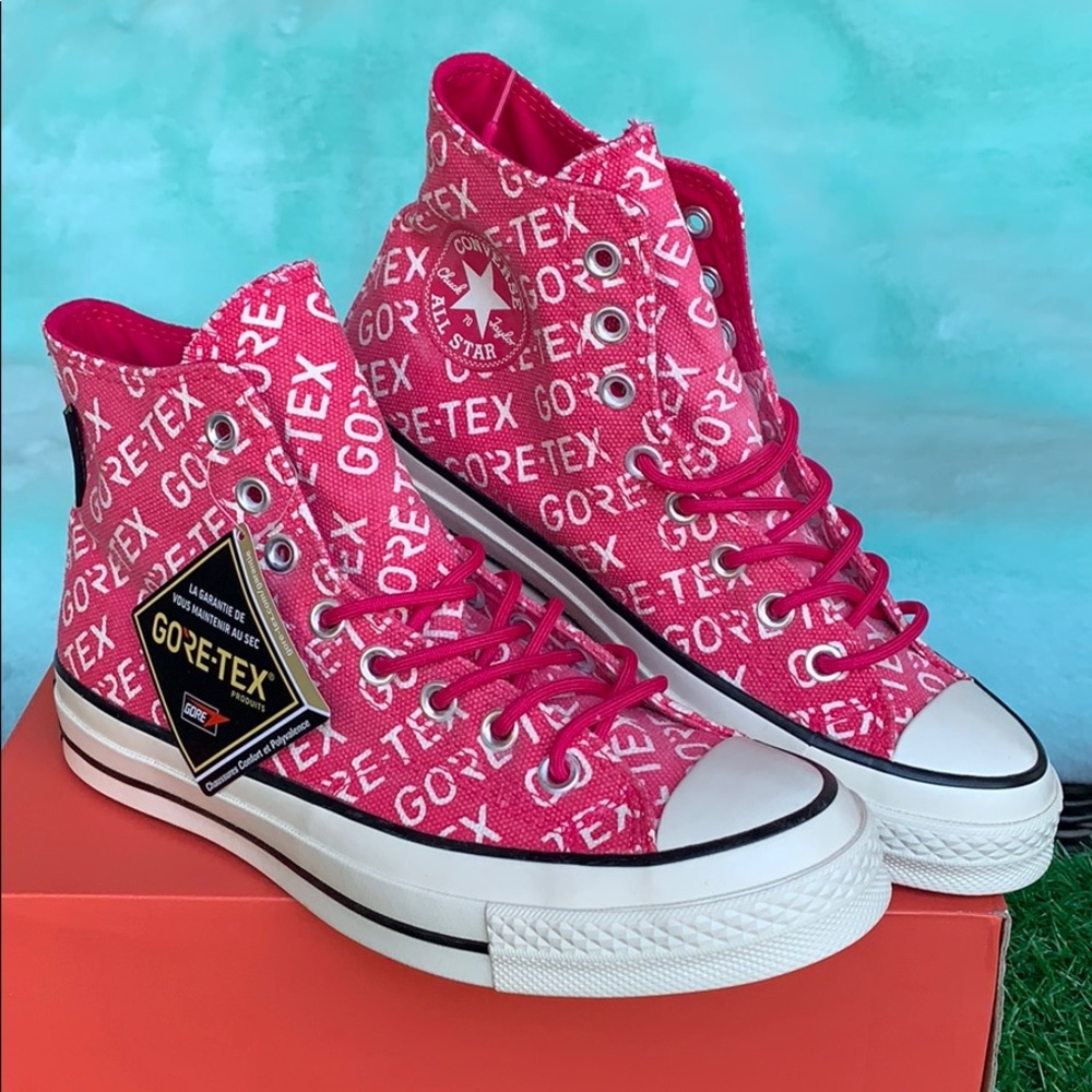 CONVERSE CHUCK 70 HI PINK POP/EGRET/BROWN Men’s - Picture 5 of 16